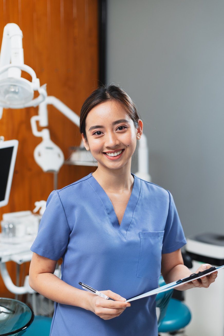 Female Dentist in Clinic